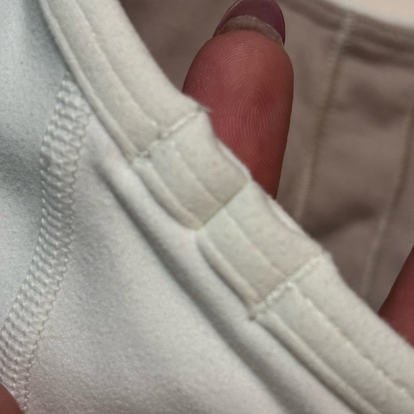 Lululemon Athletica White Strappy Sports Bra - Picture 5 of 5